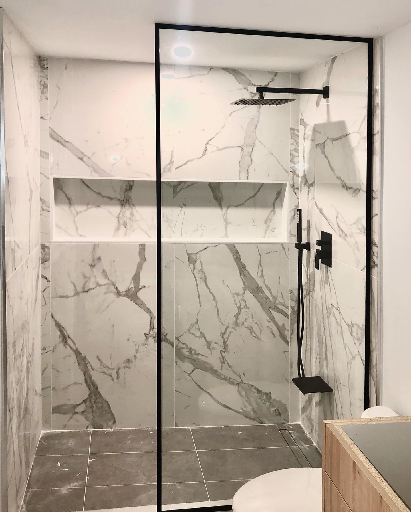 Single Panel Glass Shower Door Shower Lagoon