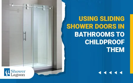 washroom sliding glass door