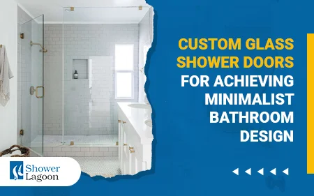 custom bathroom glass door