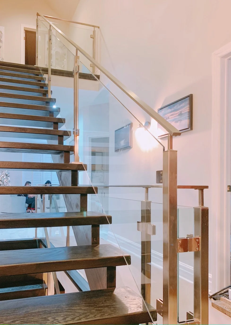 glass railings