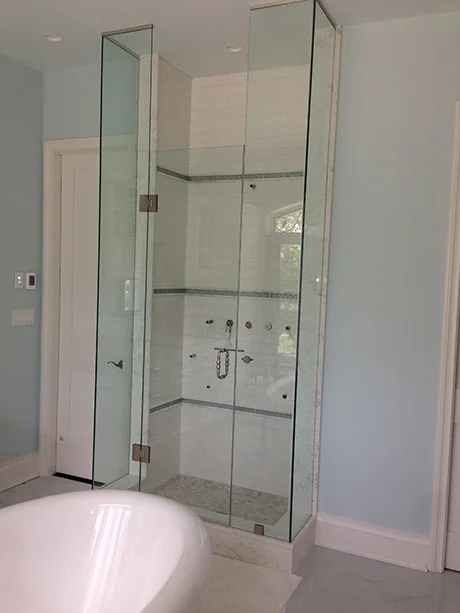in line shower glass toronto 24