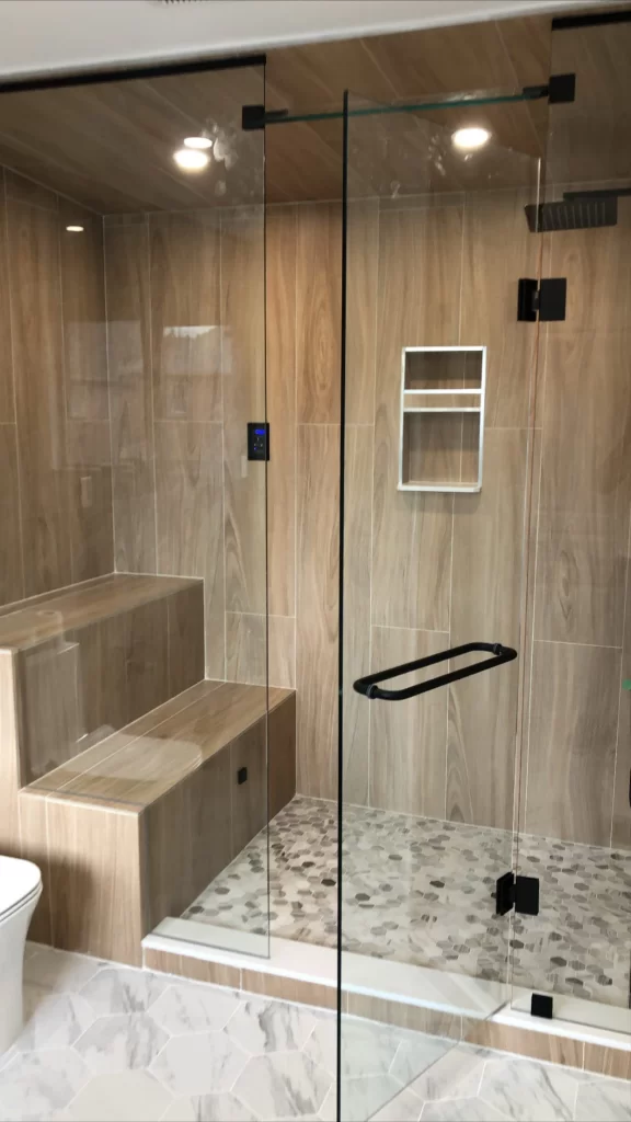 in line shower glass toronto 29