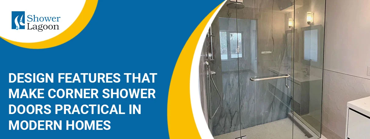 custom corner shower doors