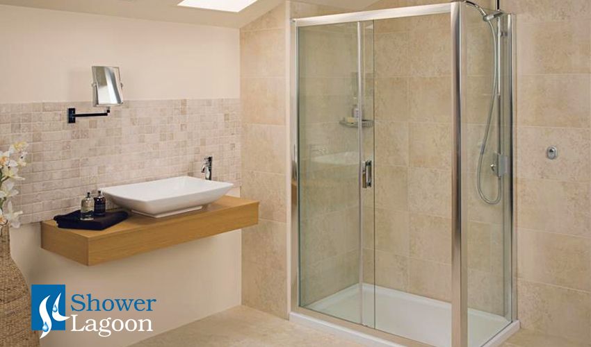 Sliding Door Shower Enclosure
